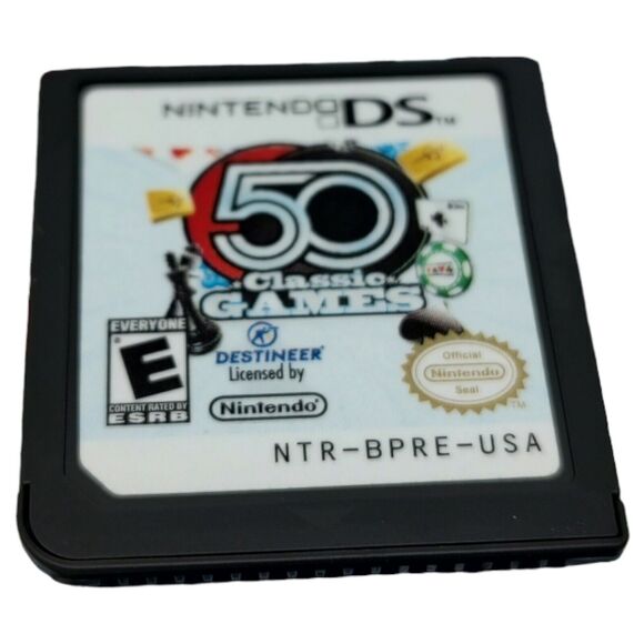 Nintendo DS Lot: Are You Smarter Than a 5th Grader Club House & 50 Classic Games - Picture 10 of 16